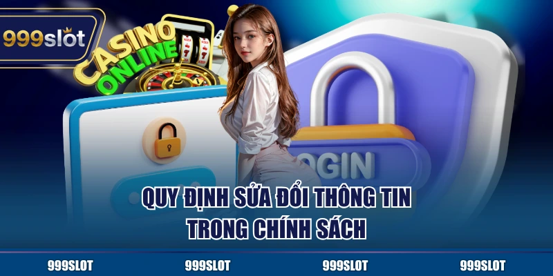 Quy định sửa đổi thông tin trong chính sách